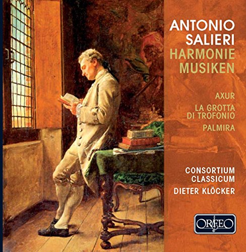 "CD cover featuring a man reading by a window, orange background with text."