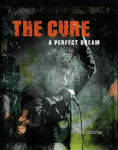 Book cover with a dark, green-toned image of a man singing into a microphone.