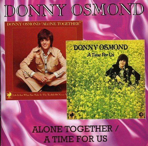 Donny Osmond CD cover featuring two album covers with the singer's image.