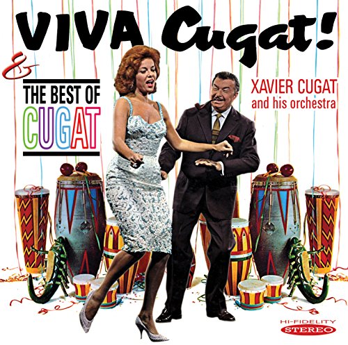 Album cover with dancing couple surrounded by colorful drums and streamers.