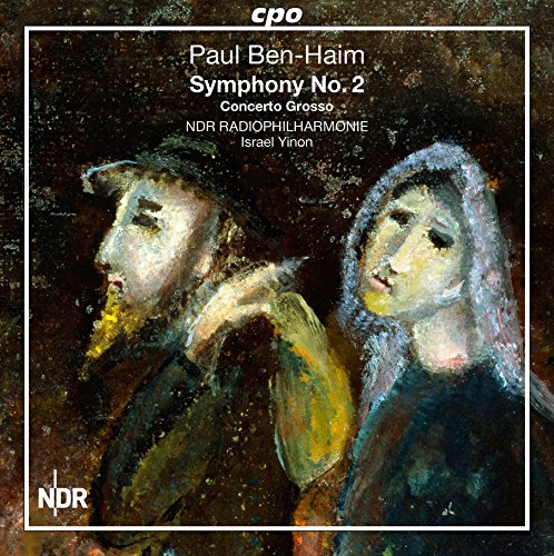 CD cover featuring an abstract painting of a man and woman.