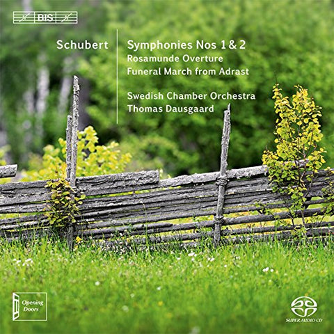 Swedish Codausgaard - Schubert: Symphonies Nos. 1 & 2 [Thomas Dausgaard, Swedish Chamber Orchestra] [BIS: BIS1989] [CD]