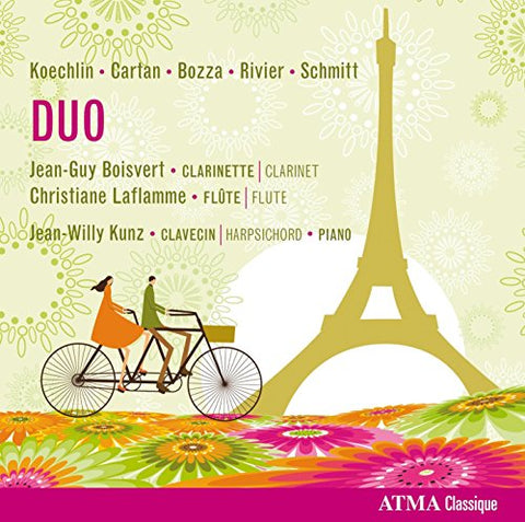 Boisvert/laflamme/kunz - Duo - Charles Koechlin, Florent Schmitt, Jean Rivier, Jean Cartan etc. [CD]