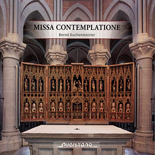 "CD cover featuring an ornate altarpiece in a Gothic church setting."
