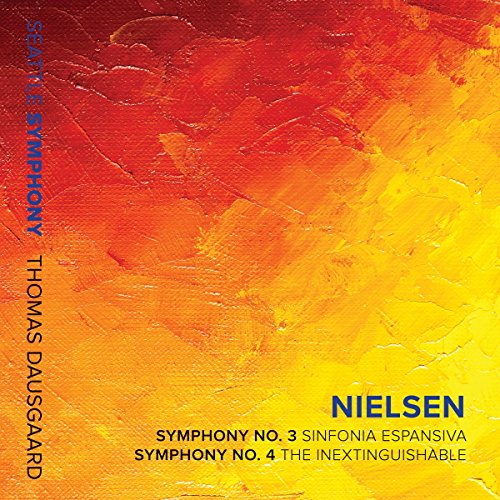 CD cover art featuring textured red to yellow gradient background with blue and black text.