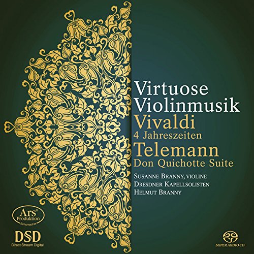 Dark green CD cover with gold filigree and white and gold text.