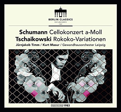 Jurnjakob Timm / Leipzig Gewa - Schumann: Cello Concerto; Tchaikovsky: Rococo Variations [CD]