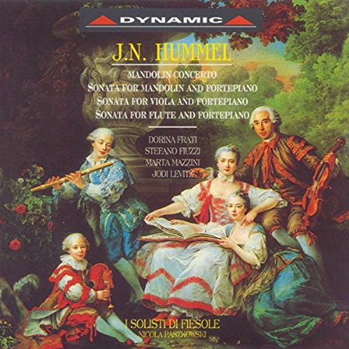 "CD cover featuring a 18th-century family portrait with musicians and text overlay."