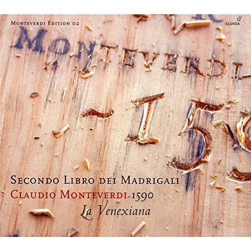 A CD cover with a wooden texture and text "Monteverdi Edition 02".