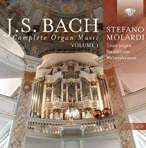 Stefano Molardi - J.S. Bach: Complete Organ Music, Vol. 1  [CD]