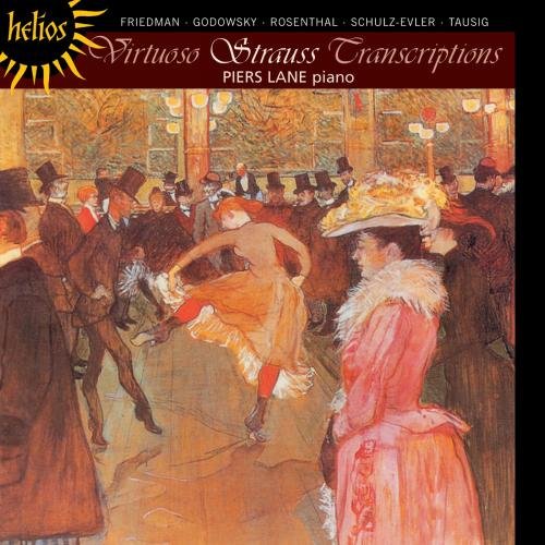 "CD cover art: ballroom scene with dancing couple and onlookers, classical music theme."