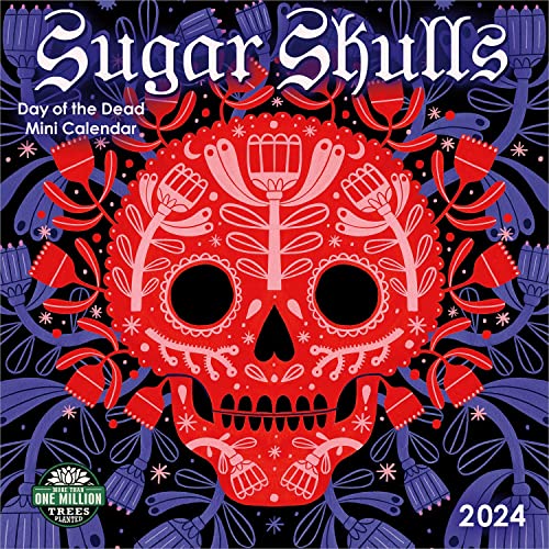Sugar Skulls 2024 Mini Calendar: Day of the Dead
