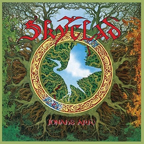 The image depicts a vinyl record cover with a white bird in a tree.
