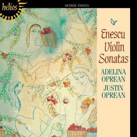 Adelina Oprean  Justin Oprean - Enescu: Violin Sonatas [CD]