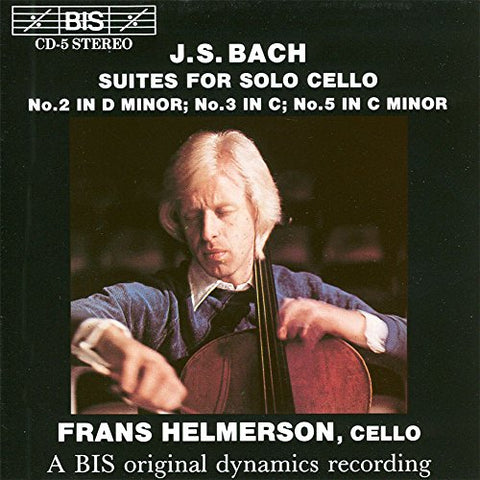 Helmerson - Bach: Suites for Solo Cello [CD]