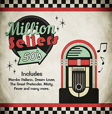 Various - Million Sellers 50's - 25 Greatest Hits Of The 1950s [CD]