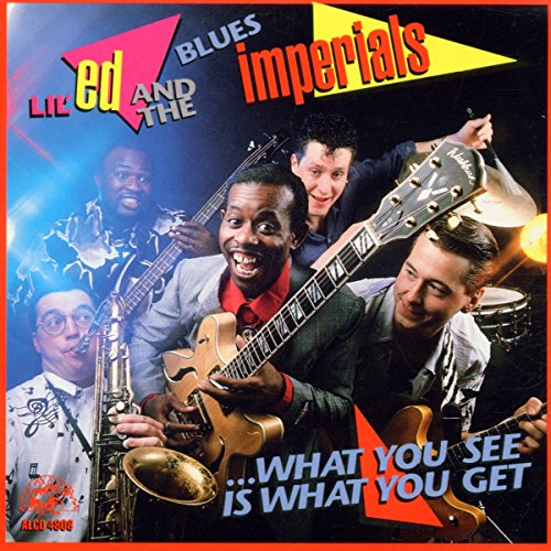 "Album cover featuring Lil Ed & The Blues Imperials with musicians playing instruments."