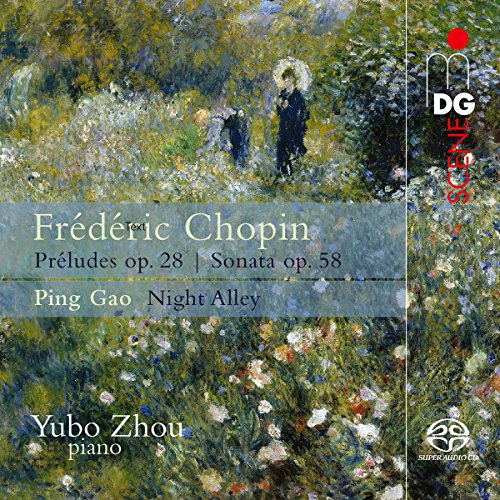 Yubo Zhou - Frederic Chopin: 24 Preludes / Sonata / Ping Gao: Night Alley [CD]