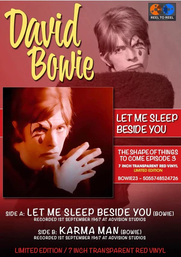 Various - DAVID BOWIE / Let Me Sleep Beside You (Red Vinyl) [VINYL]