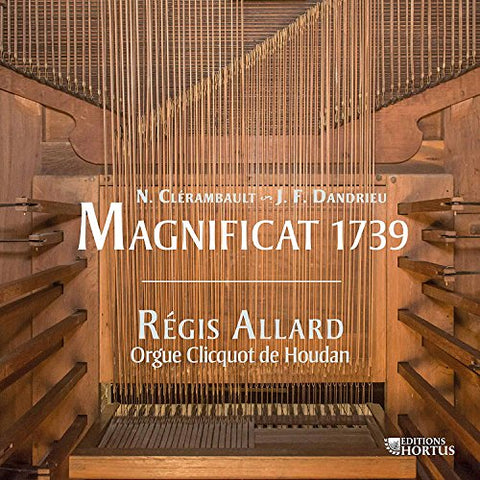 Regis Allard - Magnificat 1739 [Régis Allard] [Hortus: HORTUS143] [CD]