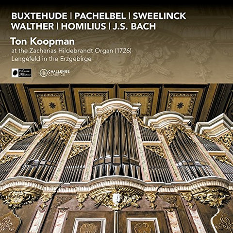 Ton Koopman - Ton Koopman At The Zacharias Hildebrandt Organ (1726) [CD]