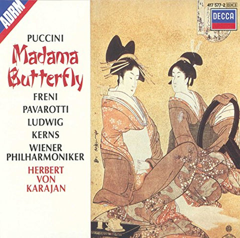 Wiener Philharmoniker Christa Ludwig Mirella Freni Herbert Karajan Luciano Pavarotti - Puccini: Madama Butterfly [CD]