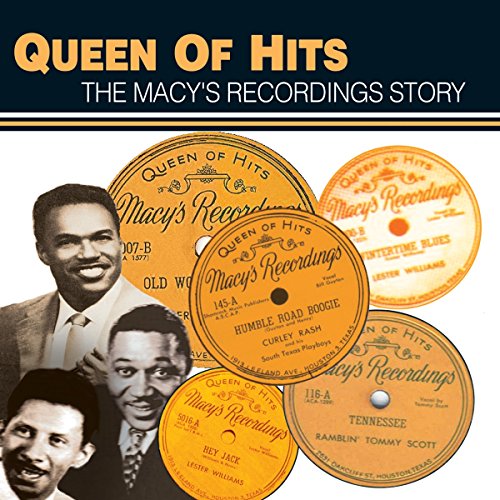 "Album cover with 'Queen of Hits' title, featuring 4 vinyl records and 3 portraits."