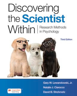 Discovering the Scientist Within: Research Methods in Psychology