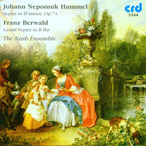 The Nash Ensemble - Franz Berwald: Grand Septet in B flat, Johann Nepomuk Hummel: Septet Op. 74 [CD]