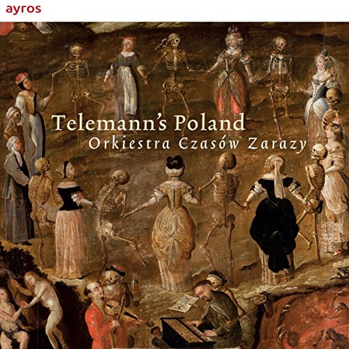 "CD cover art featuring a medieval dance of death scene with skeletons and figures."