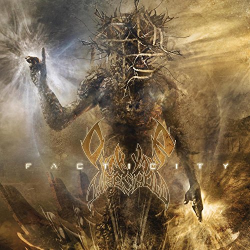 "Dark, eerie figure with branches for a head, surrounded by smoke and flames."