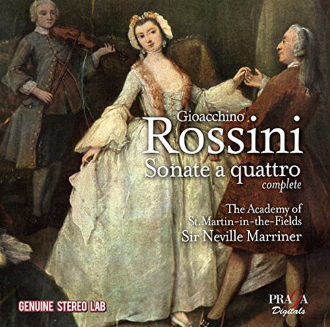 Academy St Martin In The Fields Sir Neville Marrin - Gioacchino Rossini: Sonate A Quattro Complete [CD] Sent Sameday*