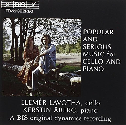 Popular and Serious Cello Music Audio CD