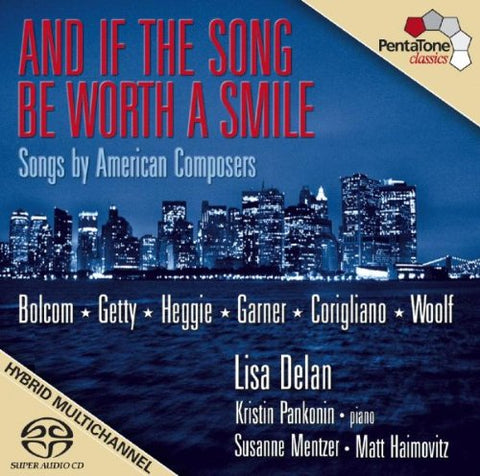 L.Delan/K.Pankonin/SMentze -M.Haimovitz - Songs By American Composers Audio CD