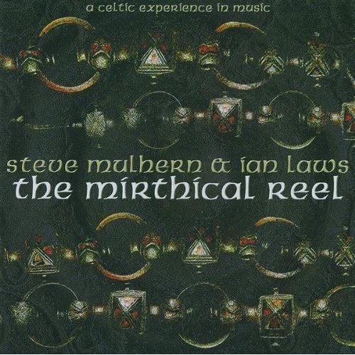 Celtic music CD cover with green background, gold jewelry, and white and gold text.