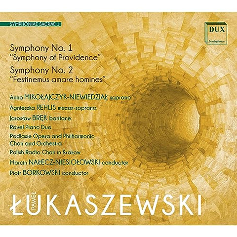 PODLASIE OPERA AND PHILHARMORN - LUKASZEWSKI SYMPHONIES NOS. 1 [CD]