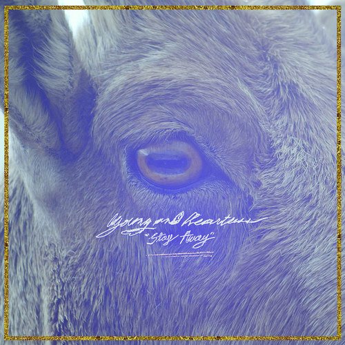 "CD cover with a close-up of a deer's face and gold border."