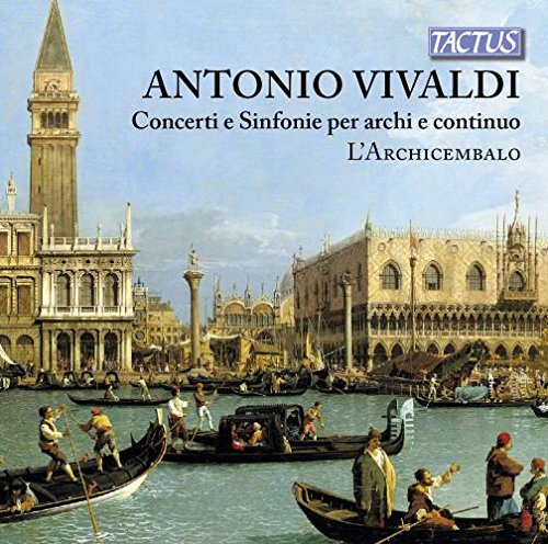 "CD cover featuring a painting of Venice with boats and St. Mark's Square."