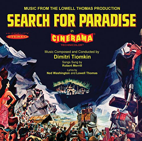 Dimitri Tiomkin & The Cinerama - Search for Paradise (in Stereo) [CD]