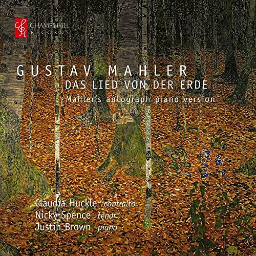 Huckle/spence/brown - Gustav Mahler: Das Lied Von Der Erde - Autograph Piano Version [CD]