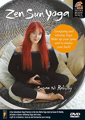 DVD cover featuring a woman with red hair sitting cross-legged in a wicker chair.