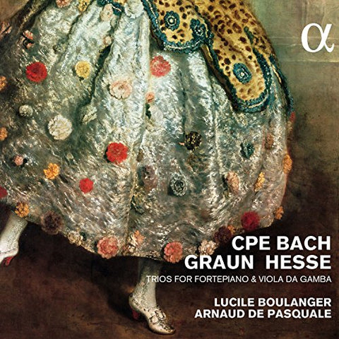 Lucile Boulanger / Viola Da G - CPE Bach; Graun, Hesse: Trios For Fortepiano & Viola Da Gamba [CD]