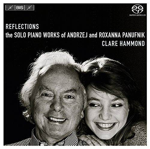 Black-and-white CD cover featuring an older man and a smiling woman together.