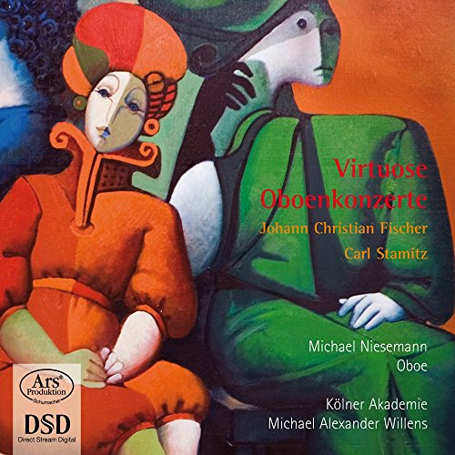 CD cover art featuring abstract figures in orange and green with text overlay.