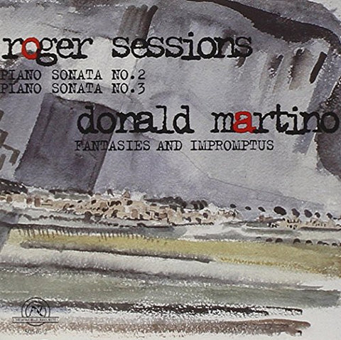 Sessions: Piano Sonatas #2 & 3 - Sessions: Piano Sonatas #2 & 3, Martino: Fantasies [CD]