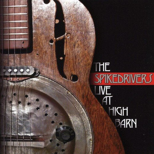 "CD cover featuring a close-up of a wooden resonator guitar against a black background."