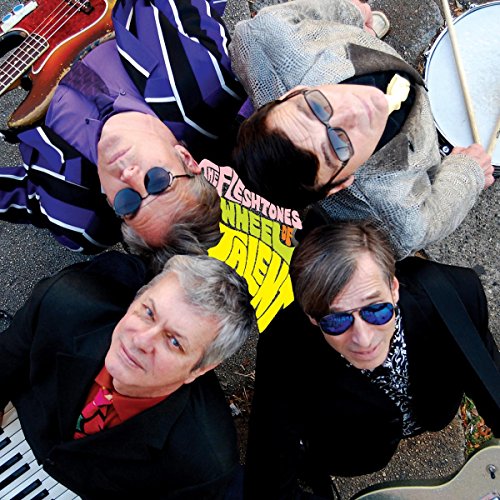 Compact disc titled "The Fleshtones - Wheel Of Talent" in a plastic case with artwork.