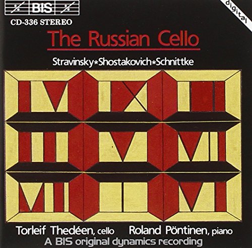 Igor Stravinsky - Stravinsky; Shostakovich; Schnittke: The Russian Cello [CD]