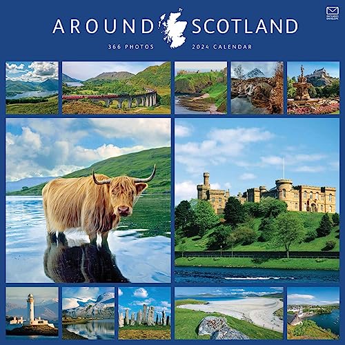 Around Scotland Wall Calendar 2024