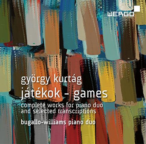 The image is a CD cover with abstract, multicolored brushstrokes and white text.